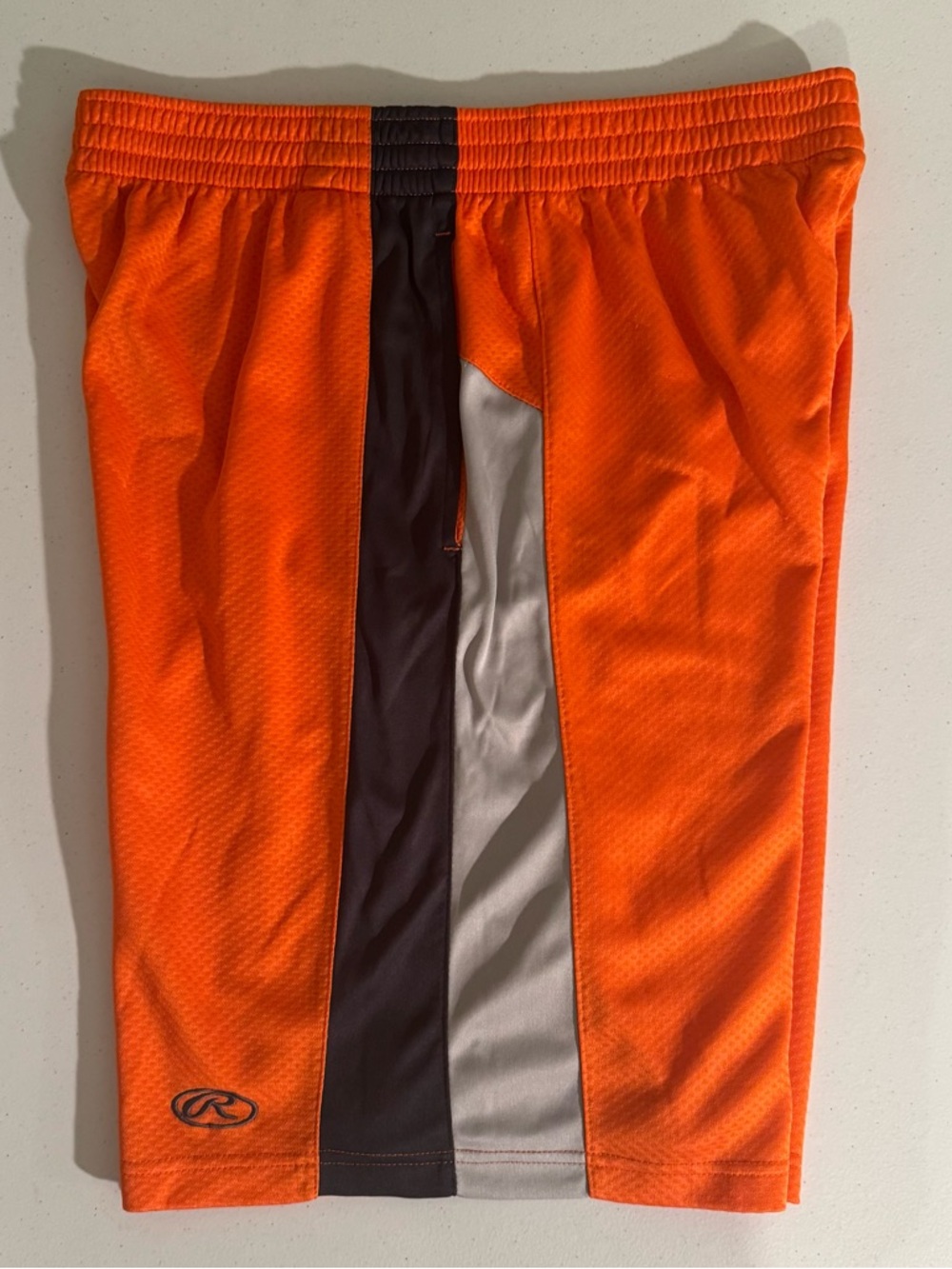 Rawlings Vintage Orange and Gray Basketball Shorts Men’s Size L (36–38)